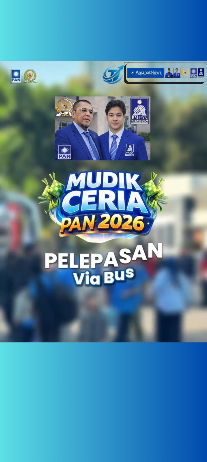 H. Arisal Azis Hadirkan Mudik Ceria Lebaran 2026: Dari Jakarta ke Padang, Bukti Nyata Kepedulian untuk Perantau