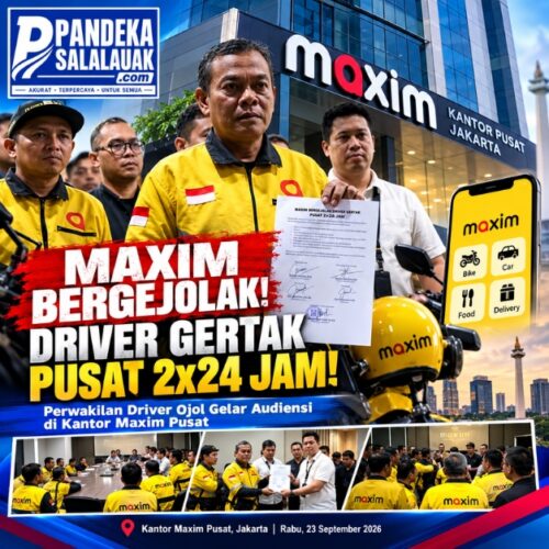 Driver Maxim Geruduk Kantor Pusat, Desak Penghapusan Program “Turbo Prioritas”